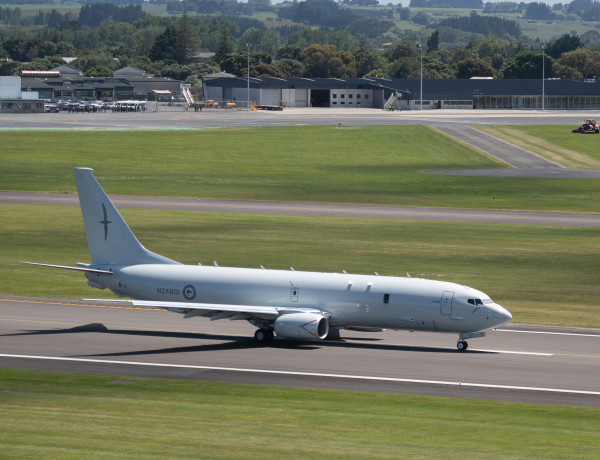 P-8A touch down