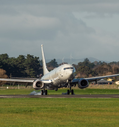 P-8A takes off