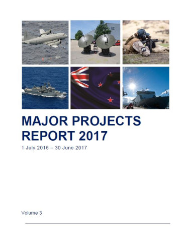 Major Projects Report 2017 - Volume 3