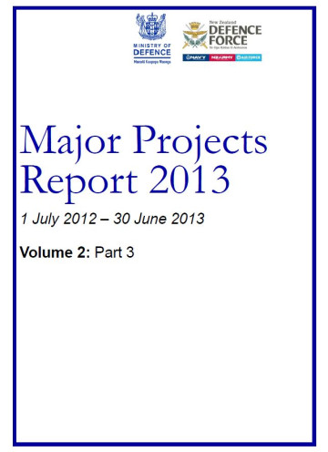 Major Projects Report 2013 Volume 2 Part 3