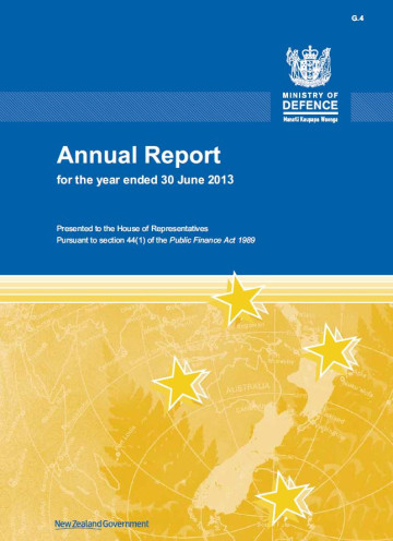 Annual Report for the year ended 30 June 2013